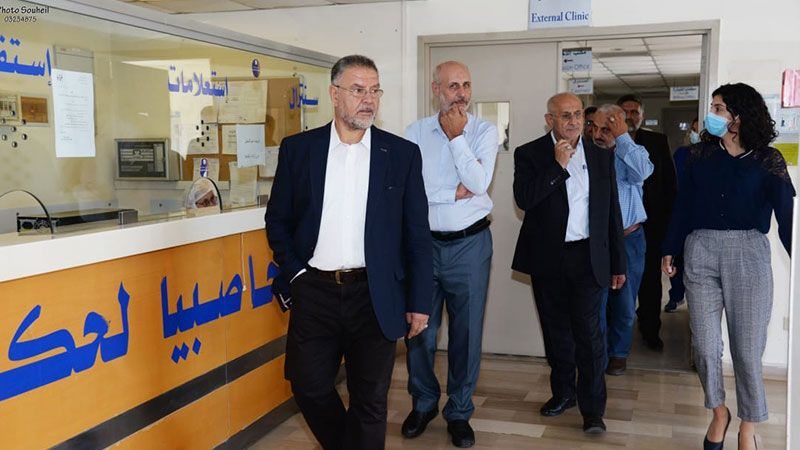 حزب الله يقدم المازوت لمستشفى حاصبيا الحكومي