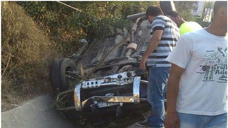 لبنان: خمسة جرحى بحادث سير على طريق دير الزهراني