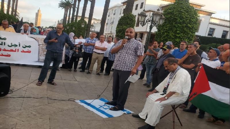 وقفة احتجاجية في المغرب رفضا للتطبيع مع الصهاينة