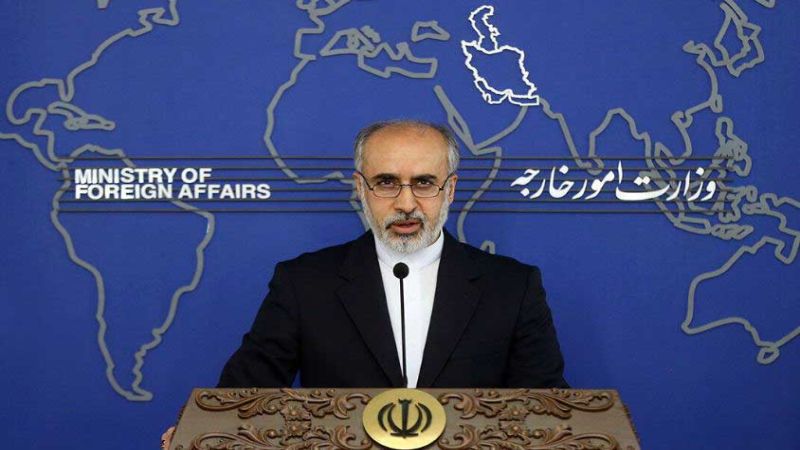 طهران تدين مواقف للمستشار الألماني ولقاء ماكرون بشخصيات معادية لإيران