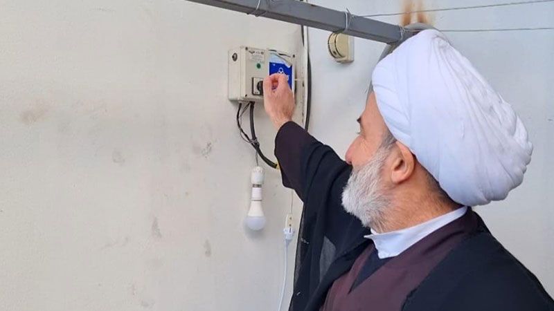 حزب الله في عكار: تدشين مشروع طاقة شمسية في برقايل
