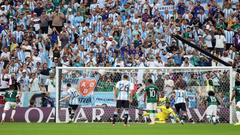 مونديال 2022: فوز المنتخب السعودي على المنتخب الأرجنتيني