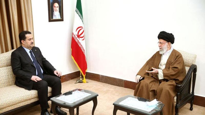 الإمام الخامنئي يستقبل رئيس الوزراء العراقي في طهران