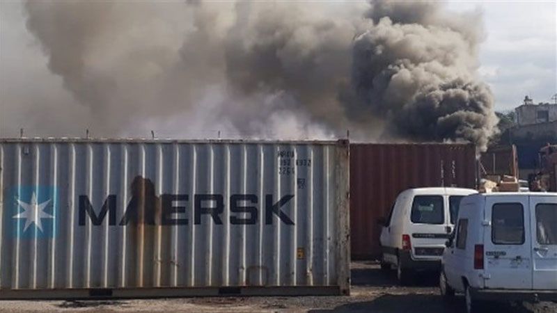 لبنان: السيطرة على حريق كبير في مرفأ بيروت