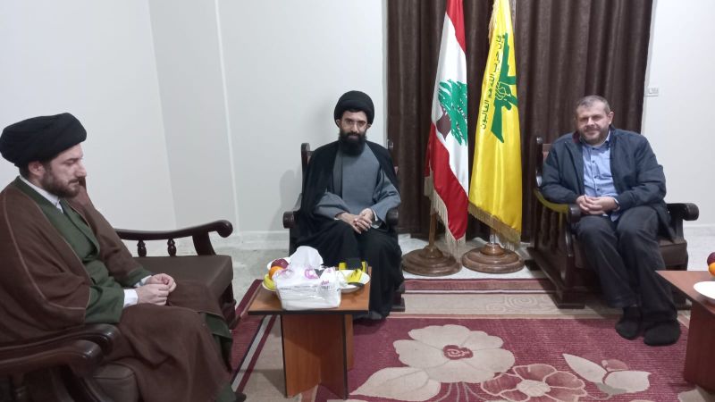 لبنان| حزب الله مستقبلًا المستشار الإيراني: لتفعيل الأنشطة الثقافية في صيدا