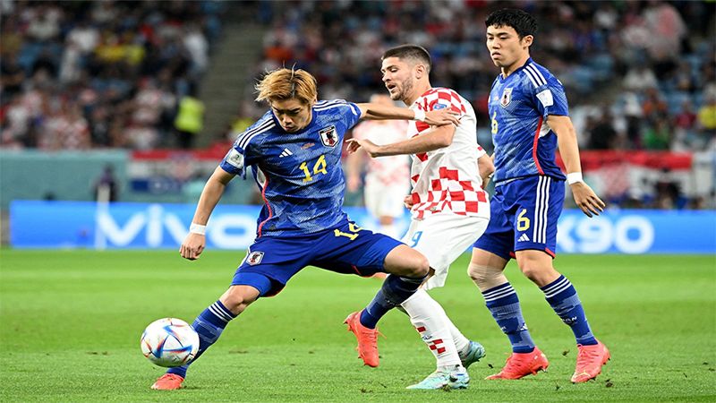 مونديال 2022: كرواتيا تحرز هدف التعادل في شباك المنتخب الياباني لتصبح النتيجة (1 - 1)
