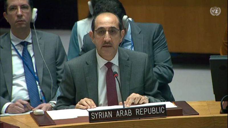 سورية: حلّ الأزمة الإنسانية يتطلّب تحرك مجلس الأمن لمكافحة الإرهاب ورفع الإجراءات القسرية&nbsp;
