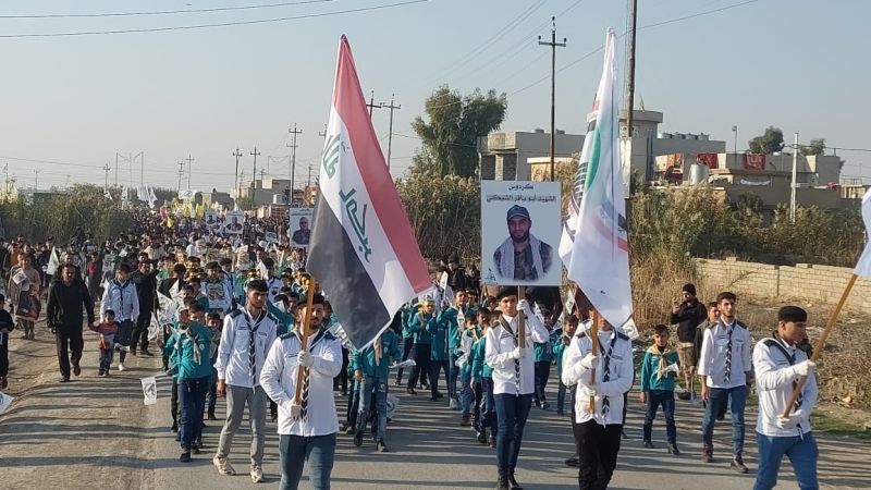 مسيرة حاشدة في نينوى تأييدًا لخطّ قادة النصر