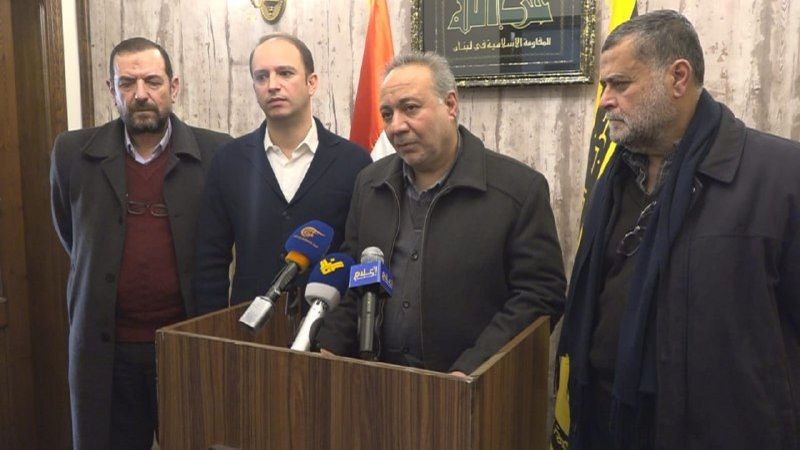 محافظ بعلبك الهرمل زار مسؤول منطقة البقاع في حزب الله: نشكر الحزب على وقوفه إلى جانبنا
