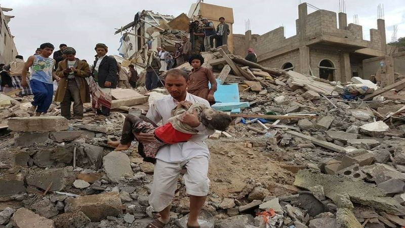 اليمن.. حقوق الإنسان تدين جرائم العدوان في الحديدة وصعدة