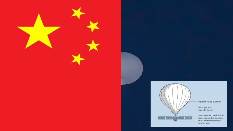 منطاد صيني يهزّ اميركا: بكين أصبحت في الداخل