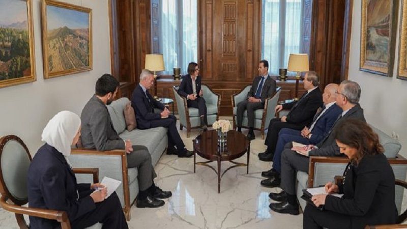 الرئيس الأسد: من المهم عند التعامل مع الوضع الإنساني في سورية النظر إلى البنية التحتيّة