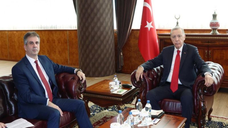 كوهين يناقش مع أردوغان إمكانية تصدير الغاز الى أوروبا عن طريق تركيا‎‎  