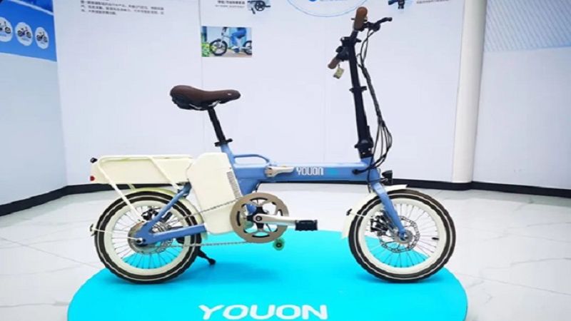 إطلاق أول دراجة قابلة للطي بوقود الهيدروجين