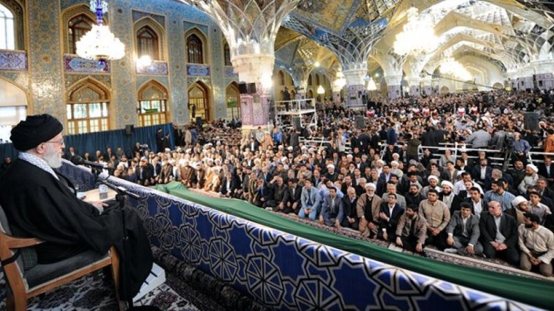 كلمة للإمام الخامنئي الثلاثاء في مقام الإمام الرضا (ع) بمناسبة بدء العام الإيراني الجديد