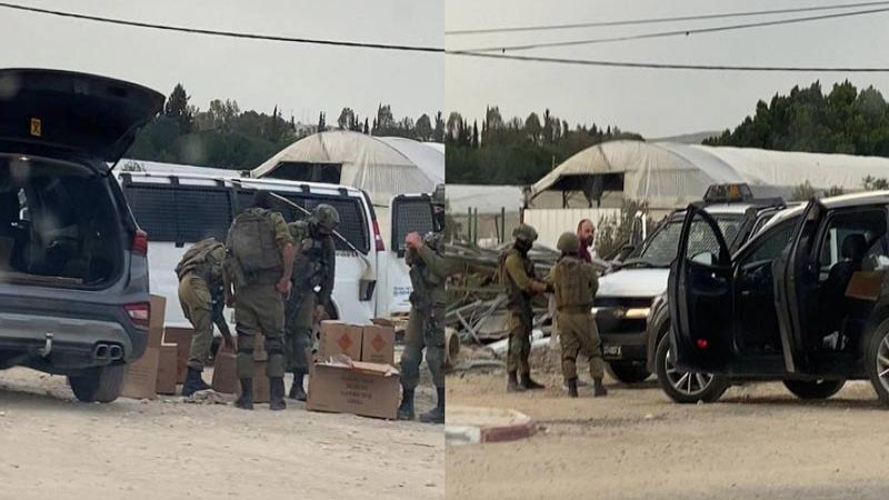 الاحتلال يعتقل شابًا فلسطينيًا عند مدخل قرية دير شرف ويصادر محتويات مركبته