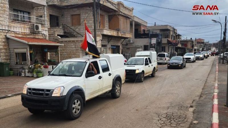 مسيرة سيارات في الجولان المحتل رفضًا لمخطط "التوربينات" الصهيونية