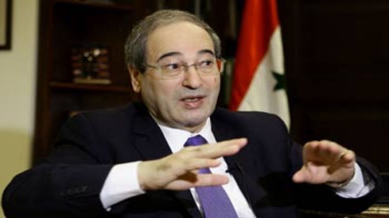 مصر: وصول وزير الخارجية السوري فيصل المقداد