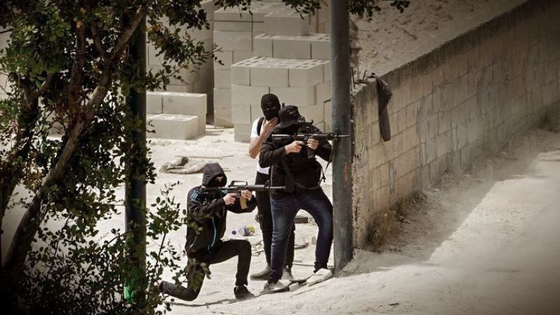 سرايا "القدس" - مجموعات قباطية: استهداف قوات الاحتلال بصليات كثيفة من الرصاص اثناء انسحابها من مخيم جنين