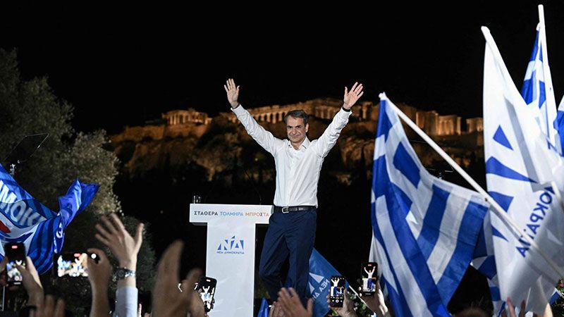 اليونان: الحزب الحاكم يحقق فوزًا كبيرًا في الانتخابات التشريعية