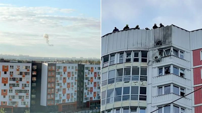 طائرات مسيرة تستهدف مبانيَ بموسكو.. وروسيا تتهم كييف بشن "الهجوم الإرهابي"