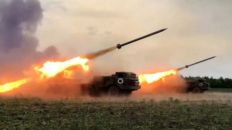الدفاع الروسية تعلن استهداف مطارات عسكرية أوكرانية 