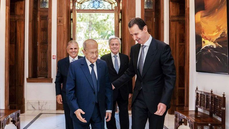 الرئيس عون في دمشق: سوريا تحفظ الود
