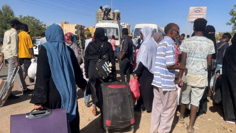 آلاف السودانيين يفرون إلى إفريقيا الوسطى بسبب المعارك المستمرة