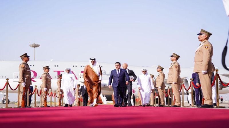 أمير قطر يصل إلى العراق في زيارة رسمية