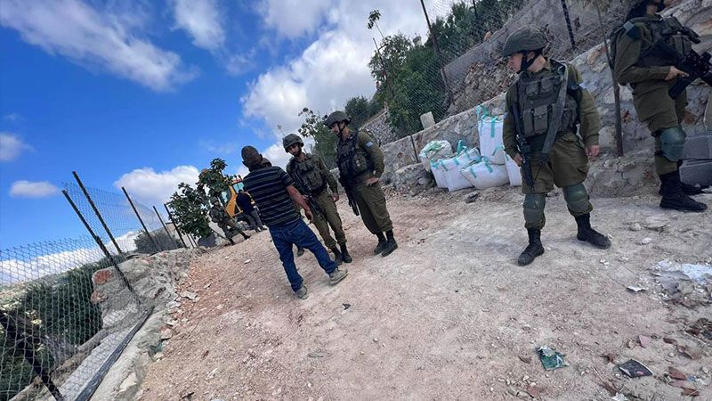 قوات الاحتلال تشرع بهدم منزل في منطقة بيت جالا غرب بيت لحم 