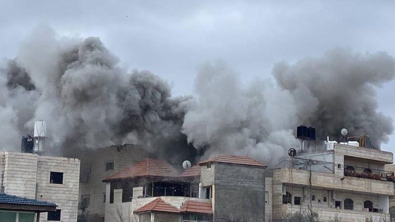 قوات الاحتلال تُفجّر منزل الأسير كمال جوري في نابلس