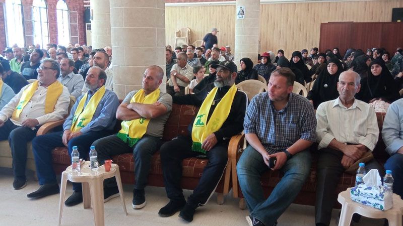 حزب الله يحيي ذكرى مرور أربعين يومًا على استشهاد الجريح محمد سلوم في يونين