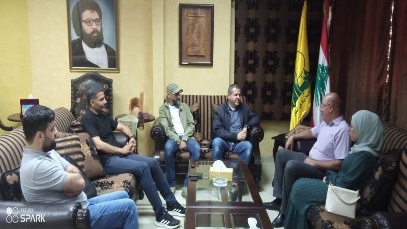 حزب الله يستقبل جمعيات أهلية في صيدا ووفد منه يجول عليها مهنئًا بالأضحى
