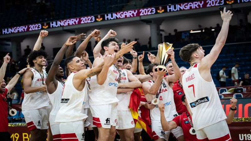 إسبانيا بطلة للعالم لكرة السلة للشباب ولبنان يحتل المركز الخامس عشر