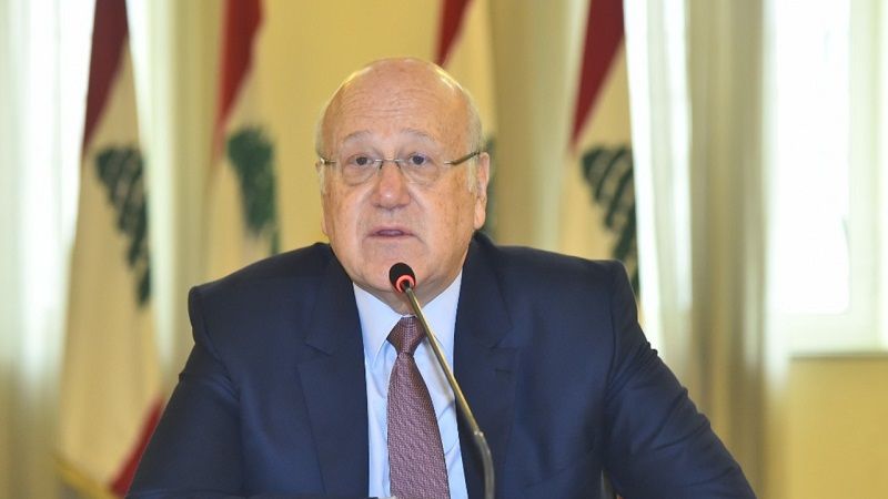 لبنان: مكتب ميقاتي يعلن تجميد عمل لجنة توزيع المياه والحدود العقارية
