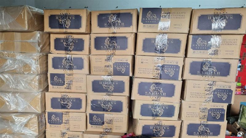 لبنان: الريجي ضبطت منتجات مهرّبة ومزورة في حيّ السلم وصفير والجاموس