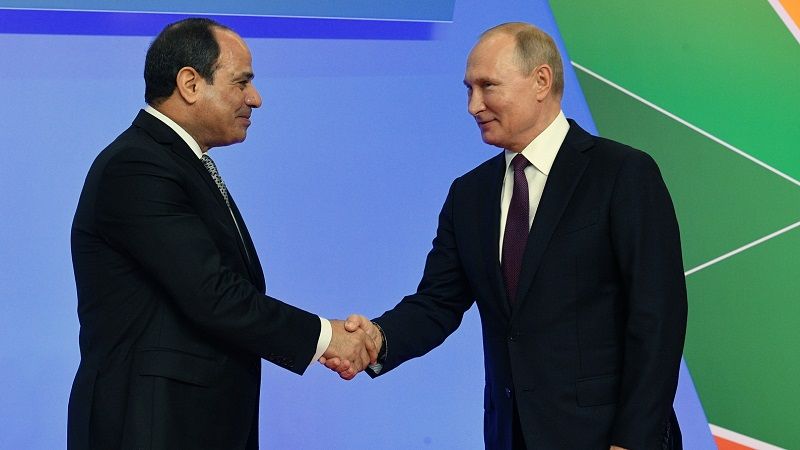 الرئاسة المصرية: السيسي سيلتقي مع بوتين خلال زيارته إلى سان بطرسبورغ