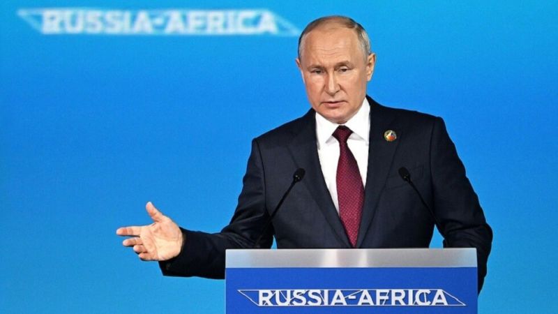 بوتين: روسيا وقادة أفريقيا أكدوا موقفهم من تشكيل نظام عالمي عادل ومتعدد الأقطاب
