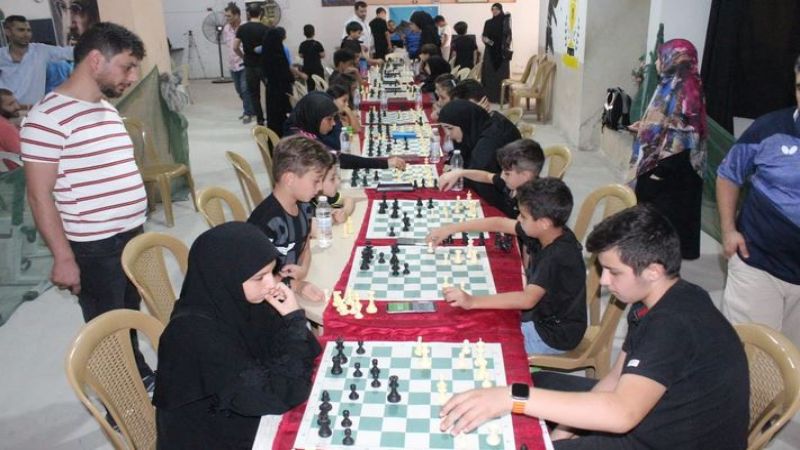 أكاديمية تعلبايا تنظم &quot;بطولة أكاديميات الشطرنج السريع في البقاع&quot;