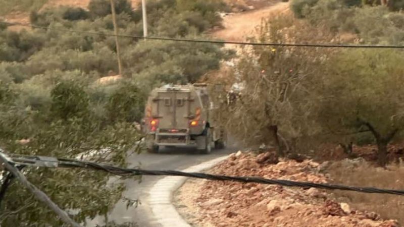 فلسطين: قوات الاحتلال تقتحم المنطقة الجنوبية في بلدة عقربا جنوب شرق نابلس