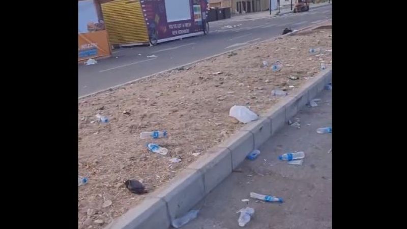 بالفيديو.. نفايات في شوارع بيروت بعد حفل فنّي ووزير البيئة يعلّق
