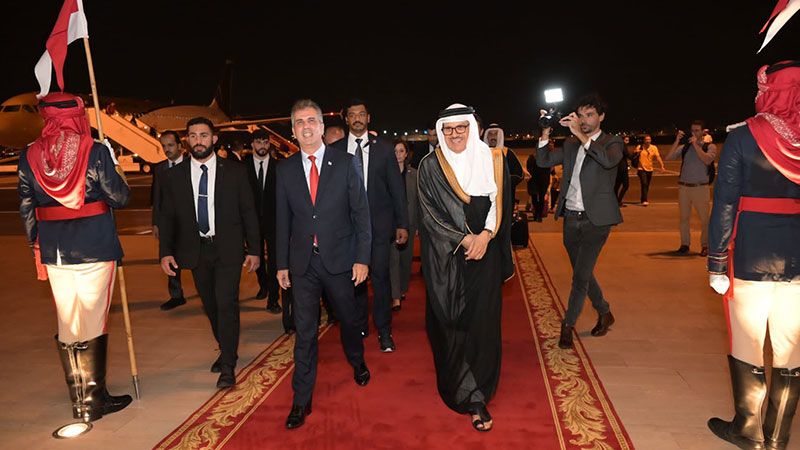 وزير خارجية الاحتلال في البحرين 