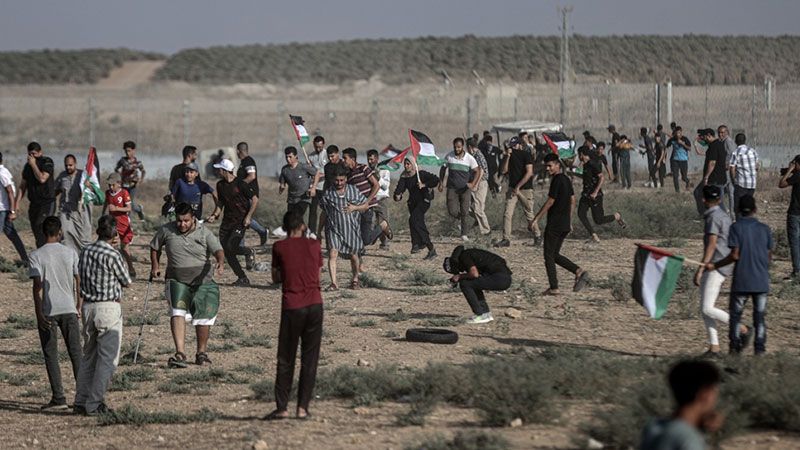 قلق في المؤسسة الأمنية الصهيونية من التظاهرات عند حدود قطاع غزة