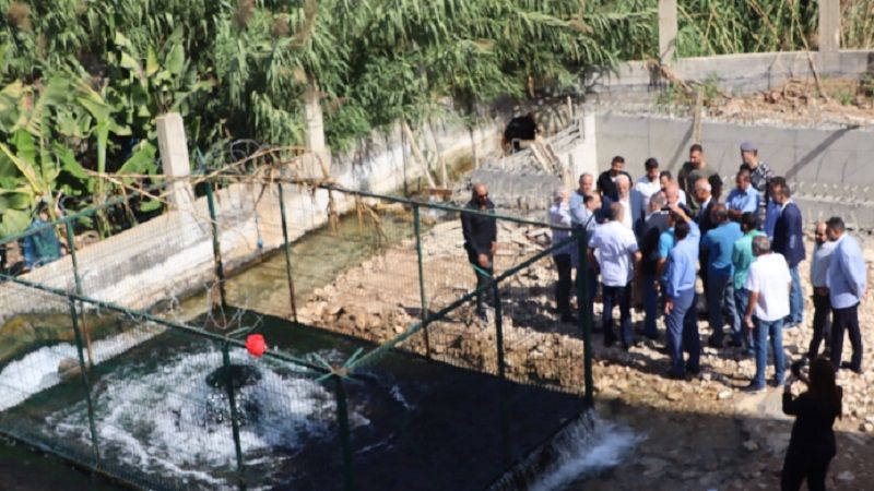 لبنان: مياه الجنوب أطلقت مشروع تطوير منظومة نبع البراك المائي في الزهراني
