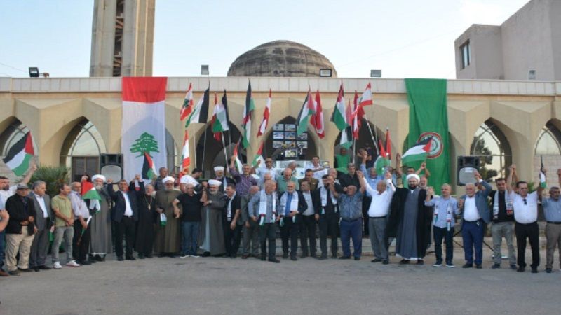 الأحزاب اللبنانية والفصائل الفلسطينية تنظّم لقاء تضامنيًا مع فلسطين في صور