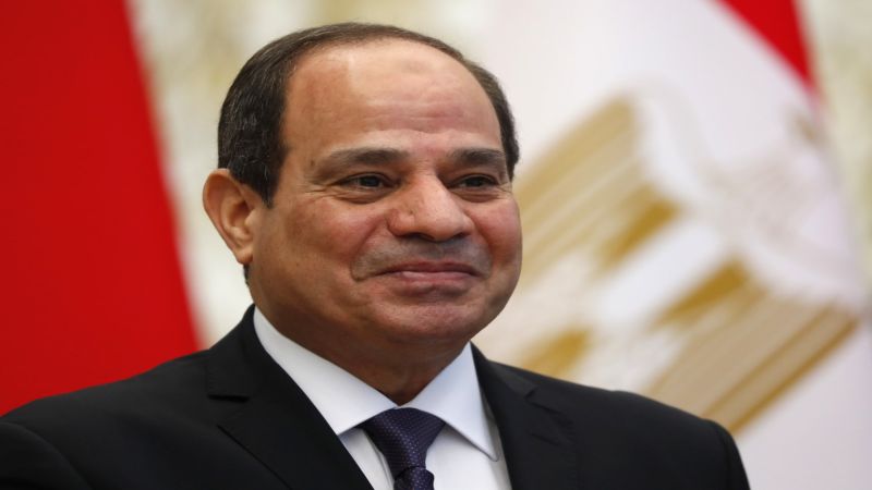 الرئيس المصري: أعربت للمستشار الألماني عن قلق مصر البالغ من الوضع في قطاع غزة