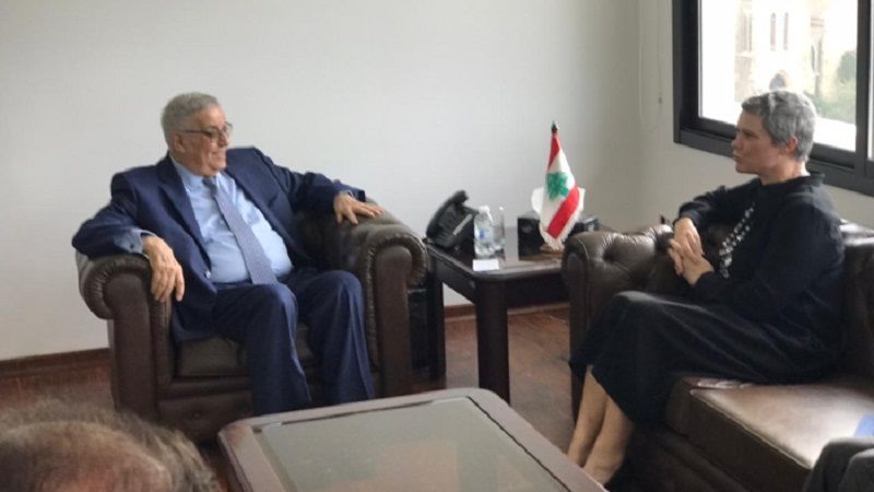 لبنان| بو حبيب استقبل سفيرة الاتحاد الاوروبي: نريد سماع الصوت الأوروبي عاليًا في الدفاع عن حقوق الإنسان في غزة