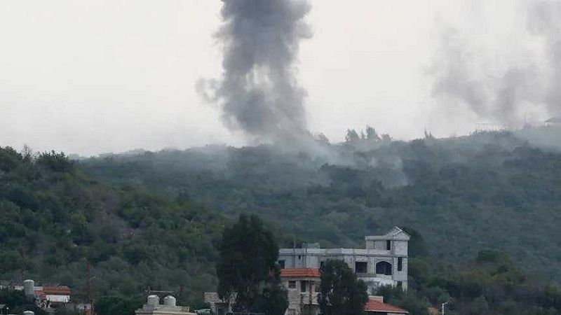 فلسطين المحتلة: طائرات الاحتلال تقصف منزلاً في شارع النصر غربي مدينة غزة