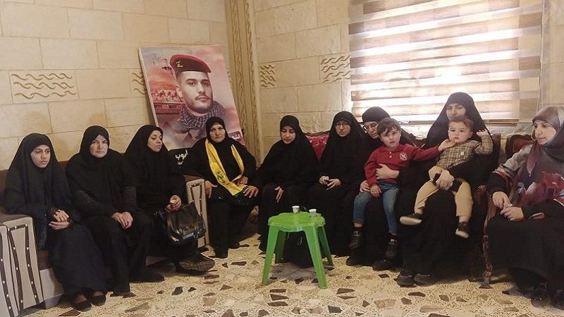 الهيئات النسائية تجول على عوائل الشهداء على طريق القدس في بعلبك