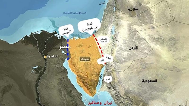 قناة بن غوريون المائية بين تدمير غزة وهدف الوصول للمتوسط